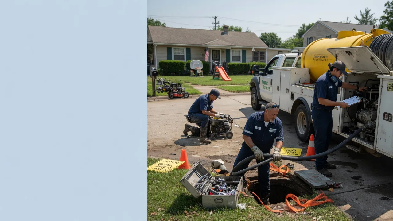 Septic Tank Pumping in Pequannock, NJ near me